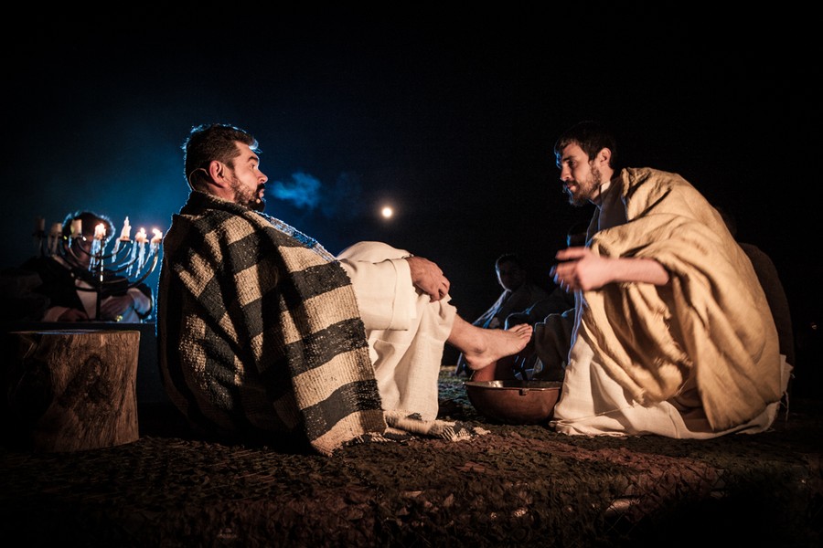 Misterium Męki Pańskiej w Grębocinie, fot. Andrzej Goiński