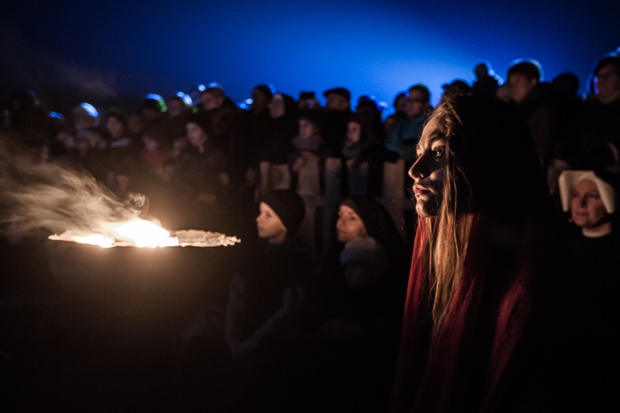 Misterium Męki Pańskiej w Grębocinie, fot. Andrzej Goiński
