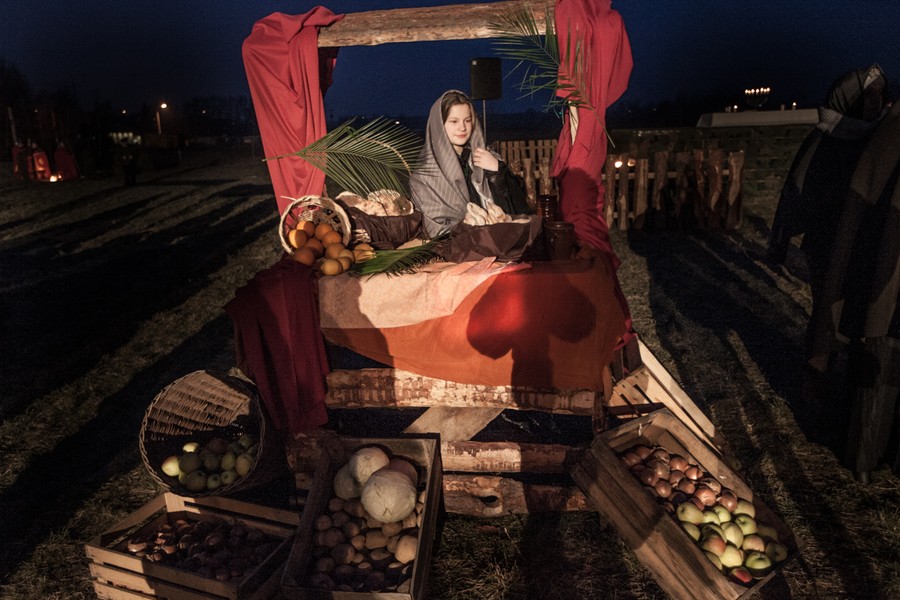 Misterium Męki Pańskiej w Grębocinie, fot. Andrzej Goiński