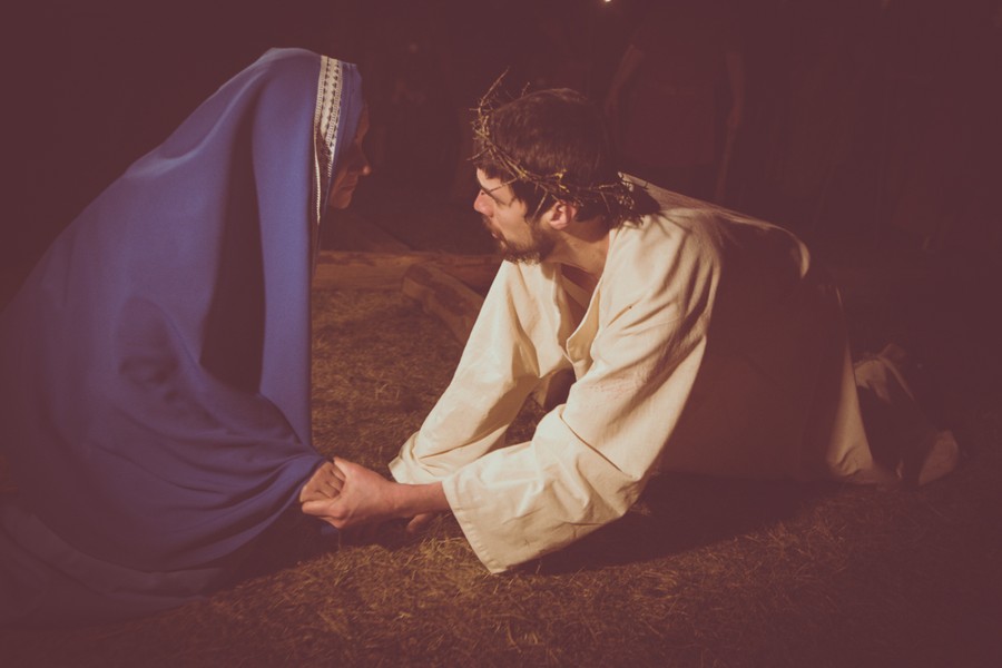 Misterium Męki Pańskiej w Grębocinie, fot. Andrzej Goiński