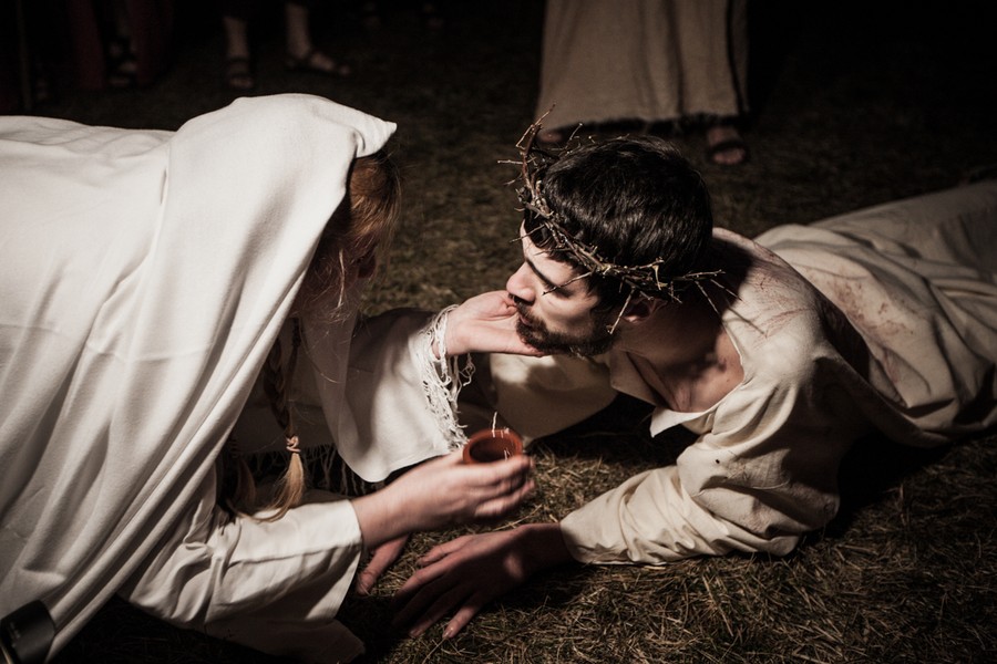 Misterium Męki Pańskiej w Grębocinie, fot. Andrzej Goiński