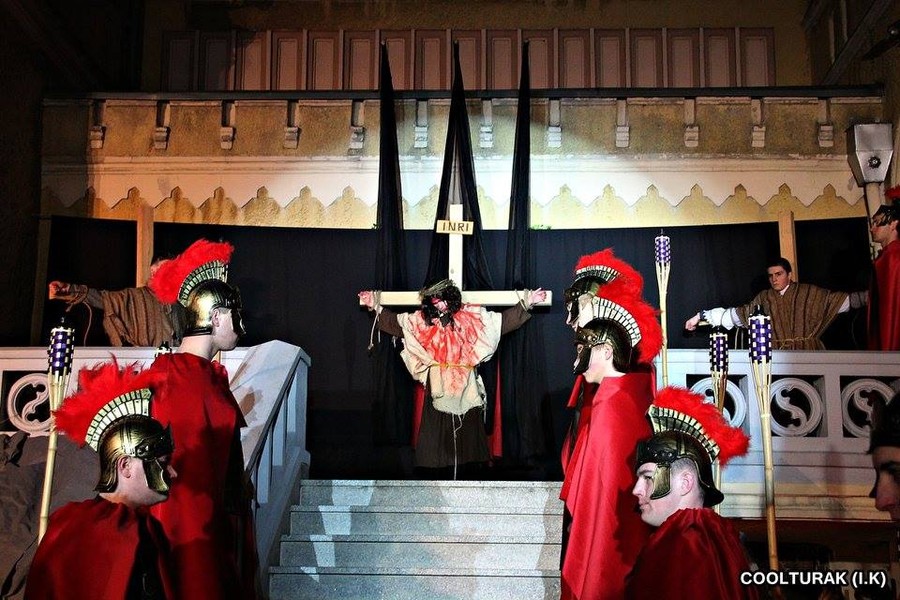 Widowisko misteryjne w Jabłonowie Pomorskim, fot. Coolturak