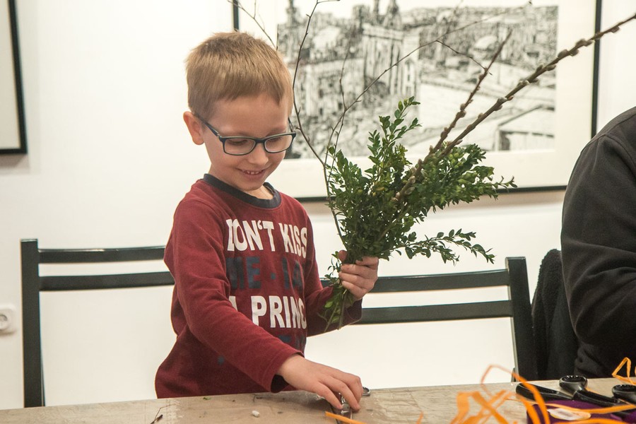 Wykuruj się - warsztaty wielkanocne w Galerii i Ośrodku Twórczości Plastycznej Dziecka, fot. Szymon Zdziebło tarantoga.pl