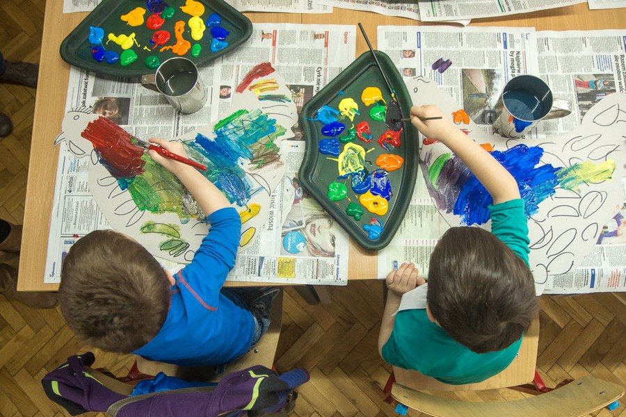 Wykuruj się - warsztaty wielkanocne w Galerii i Ośrodku Twórczości Plastycznej Dziecka, fot. Szymon Zdziebło tarantoga.pl