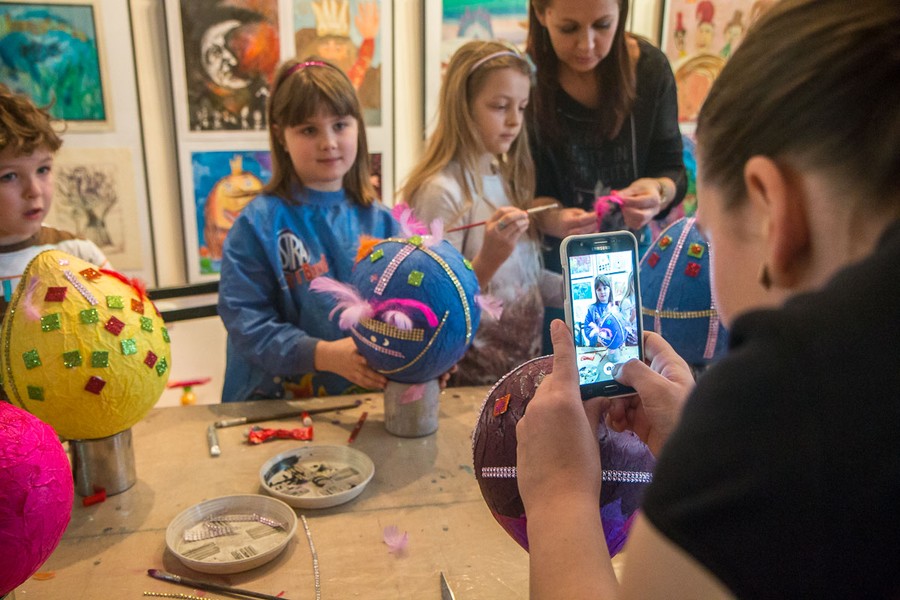 Wykuruj się - warsztaty wielkanocne w Galerii i Ośrodku Twórczości Plastycznej Dziecka, fot. Szymon Zdziebło tarantoga.pl