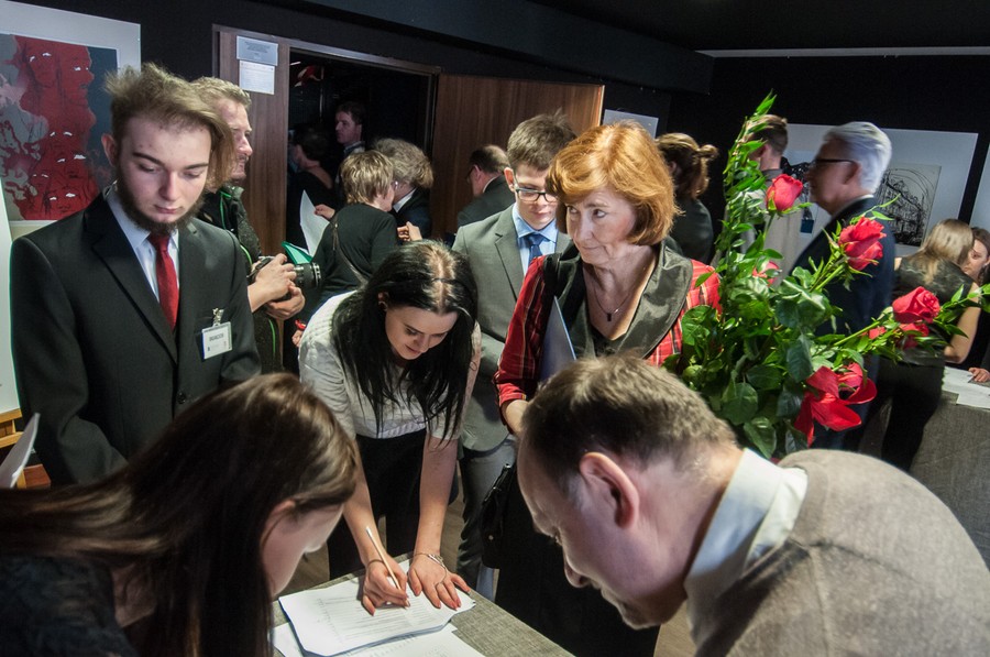 Uroczystość 70-lecia Zespołu Szkół Plastycznych im. Leona Wyczółkowskiego w Bydgoszczy, fot. Tymon Markowski