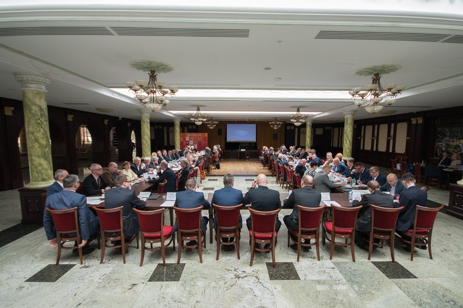 Posiedzenie Kujawsko-Pomorskiej Wojewódzkiej Rady Dialogu Społecznego, fot. Szymon Zdziebło
