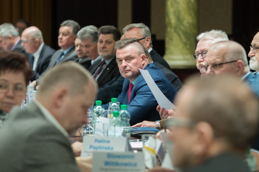 Posiedzenie Kujawsko-Pomorskiej Wojewódzkiej Rady Dialogu Społecznego, fot. Szymon Zdziebło