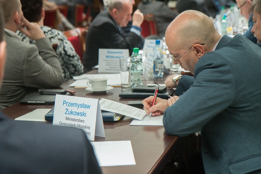 Posiedzenie Kujawsko-Pomorskiej Wojewódzkiej Rady Dialogu Społecznego, fot. Szymon Zdziebło