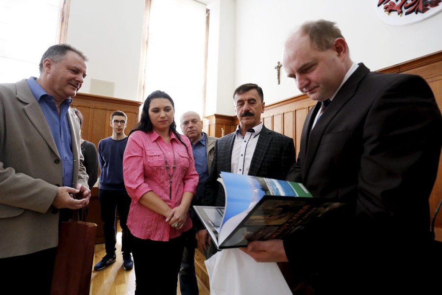 Wizyta w Urzędzie Marszałkowskim, fot. Mikołaj Kuras