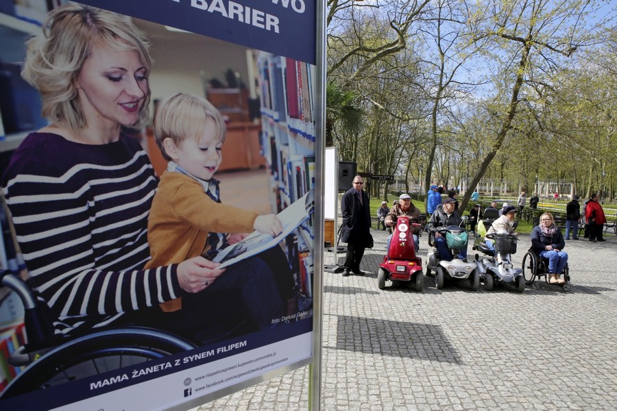 Inauguracja kampanii Rodzicielstwo bez barier w Inowrocławiu, fot. Mikołaj Kuras