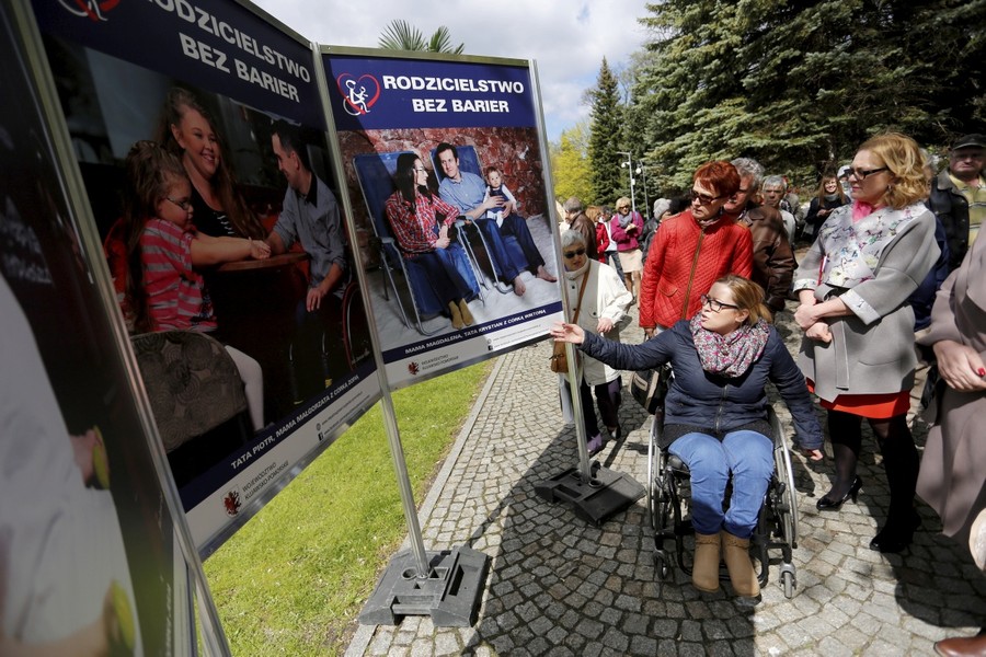 Inauguracja kampanii Rodzicielstwo bez barier w Inowrocławiu, fot. Mikołaj Kuras