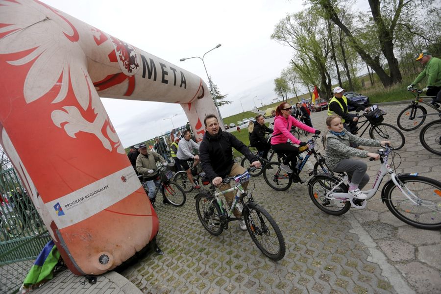 Inauguracja sezonu turystycznego 2016 – rajd rowerowy we Włocławku, fot. Mikołaj Kuras