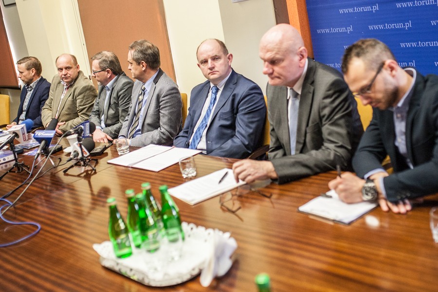 Konferencja prasowa dotycząca mistrzostw, fot. Andrzej Goiński