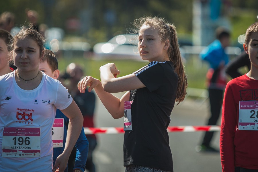 Run Toruń, Biegi dla dzieci, fot. Szymon Zdziebło/tarantoga.pl