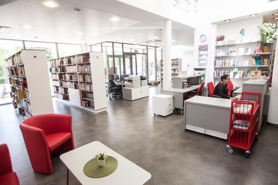 Nowa siedziba Miejskiej Biblioteki Publicznej w Świeciu, fot. Andrzej Goiński/UM WK-P