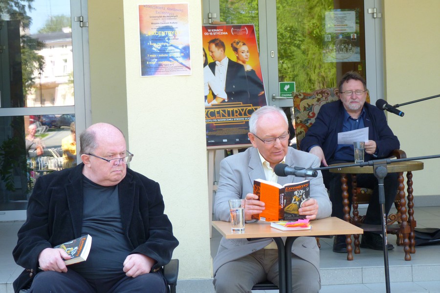 07.05.2016 Ciechocińskie czytanie „Excentryków” z udziałem autora książki Włodzimierza Kowalewskiego, fot. Wanda Rosińska