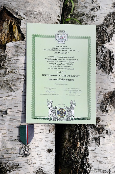 Ognisko ZHR w Leśniczówce Grodzyna, fot. ZHR