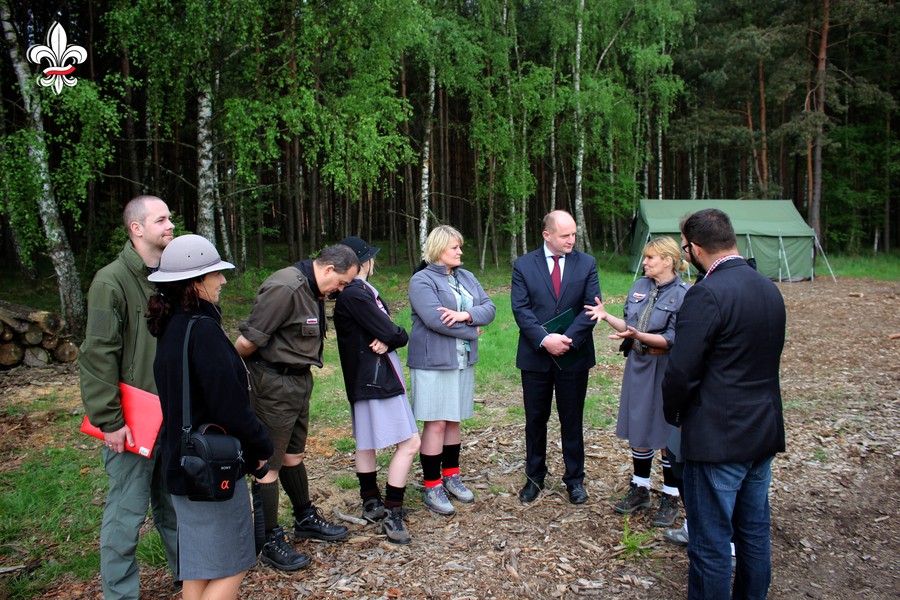Ognisko ZHR w Leśniczówce Grodzyna, fot. ZHR
