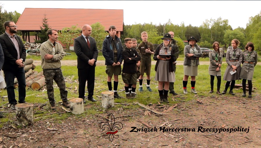 Ognisko ZHR w Leśniczówce Grodzyna, fot. ZHR