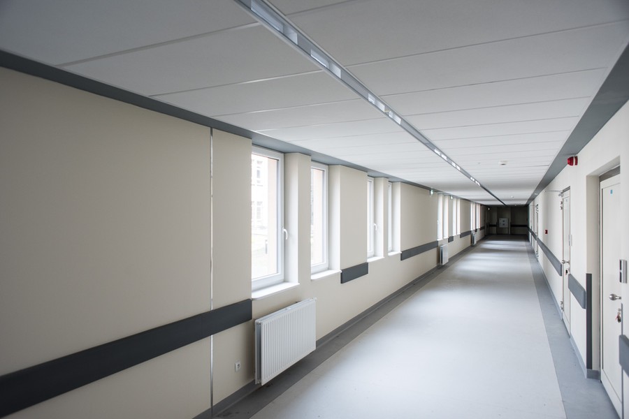 Bydgoskie Kujawsko-Pomorskie Centrum Pulmonologii – nowe skrzydło kompleksu przy ul. Seminaryjnej, fot. Tymon Markowski