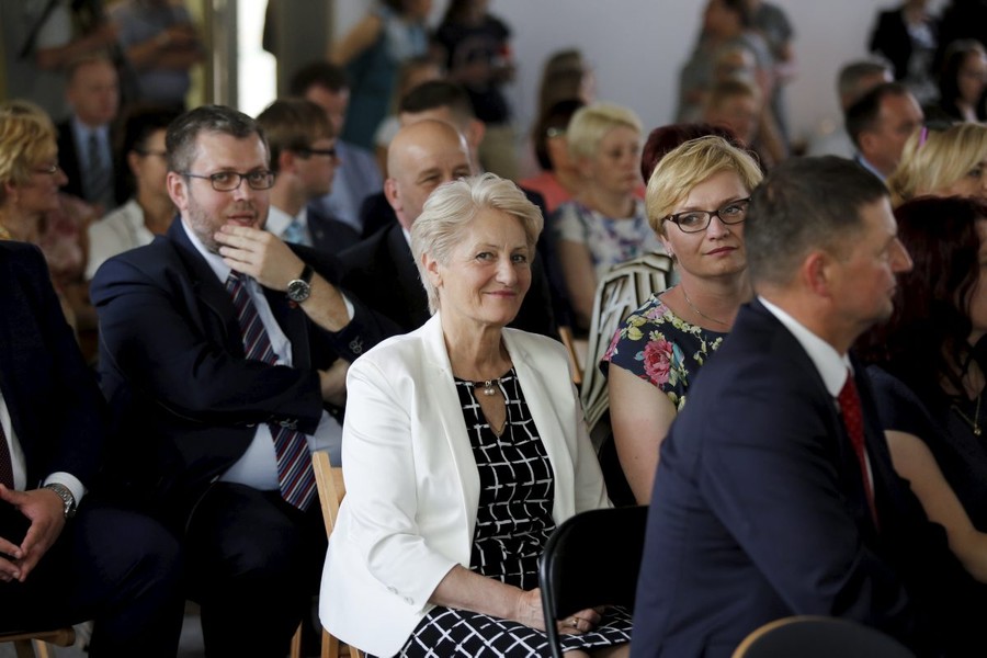 Uroczystość podpisywania umów o dofinansowanie inwestycji w ramach PROW, fot. Mikołaj Kuras.