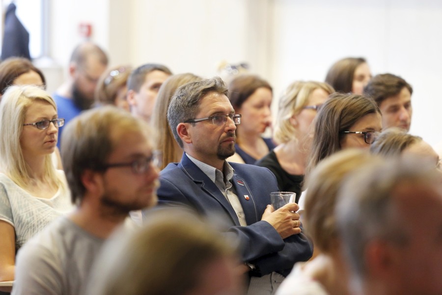 Spotkanie edukacyjne dla przedstawicieli samorządów zainteresowanych tematyką działań rewitalizacyjnych, fot. Mikołaj Kuras