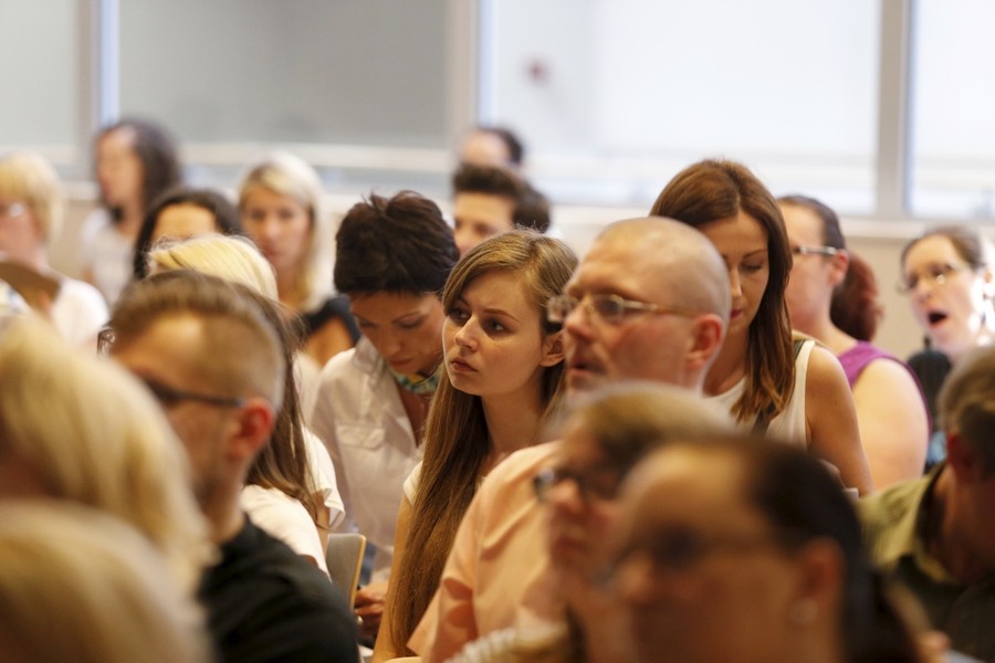 Spotkanie edukacyjne dla przedstawicieli samorządów zainteresowanych tematyką działań rewitalizacyjnych, fot. Mikołaj Kuras
