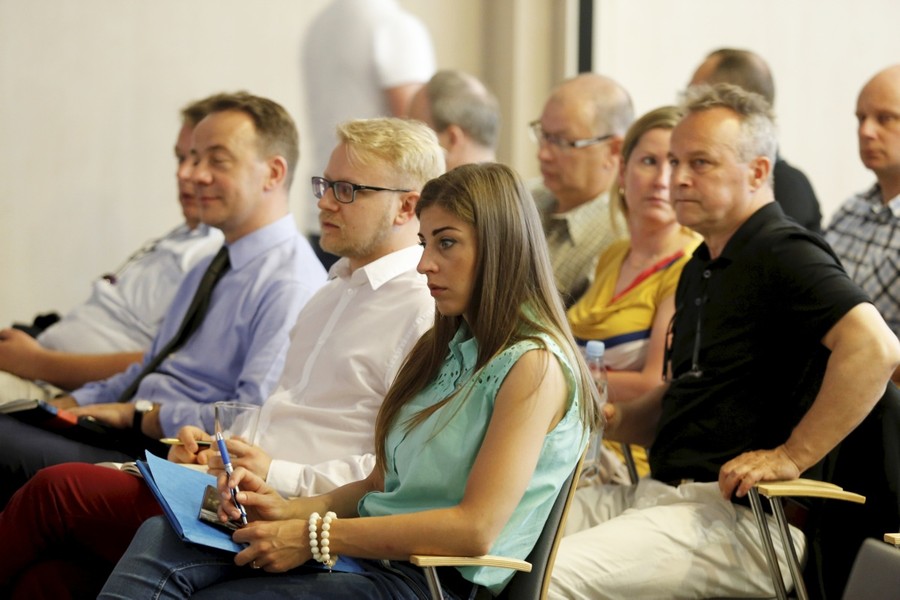 Spotkanie edukacyjne dla przedstawicieli samorządów zainteresowanych tematyką działań rewitalizacyjnych, fot. Mikołaj Kuras