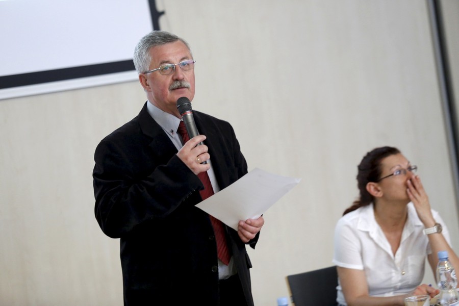 Spotkanie edukacyjne dla przedstawicieli samorządów zainteresowanych tematyką działań rewitalizacyjnych, fot. Mikołaj Kuras