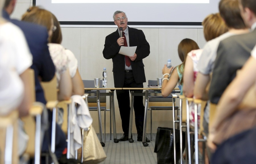 Spotkanie edukacyjne dla przedstawicieli samorządów zainteresowanych tematyką działań rewitalizacyjnych, fot. Mikołaj Kuras