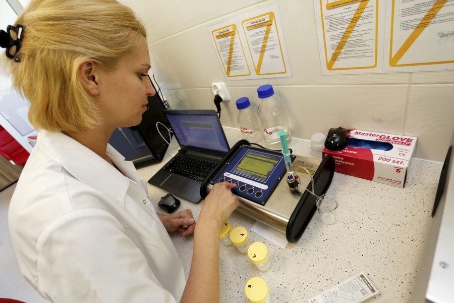 Bank Mleka Kobiecego w toruńskim Wojewódzkim Szpitalu Zespolonym, fot. Mikołaj Kuras