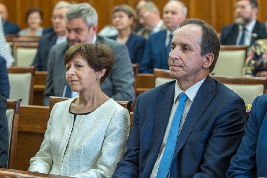 Uroczysta sesja sejmiku województwa, fot. Szymon Zdziebło/Tarantoga.pl