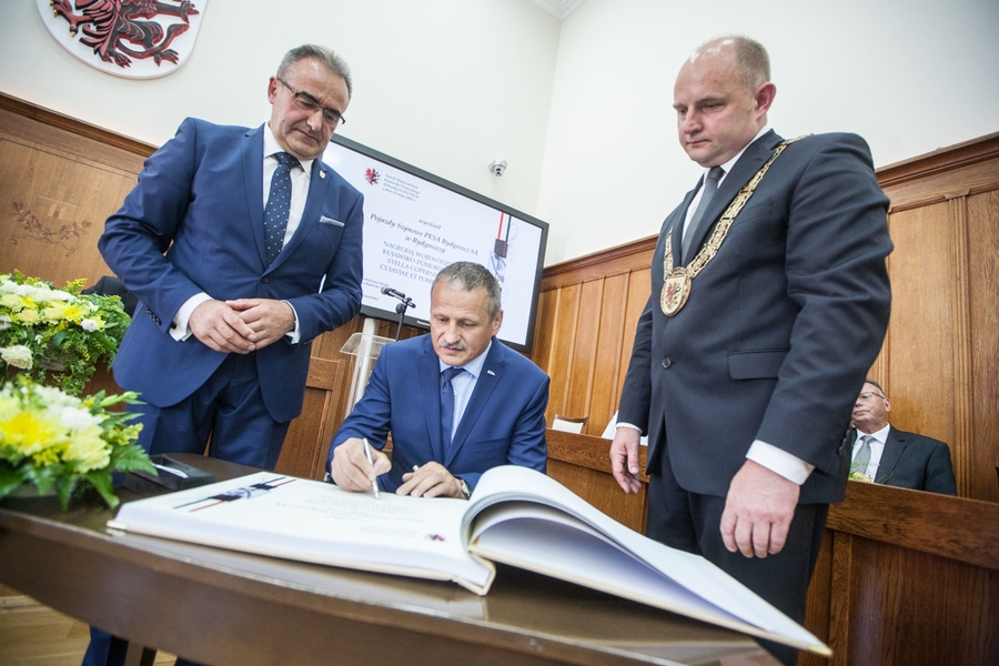 Uroczysta sesja sejmiku w ramach obchodów Święta Województwa, fot. Andrzej Goiński/UM WK-P