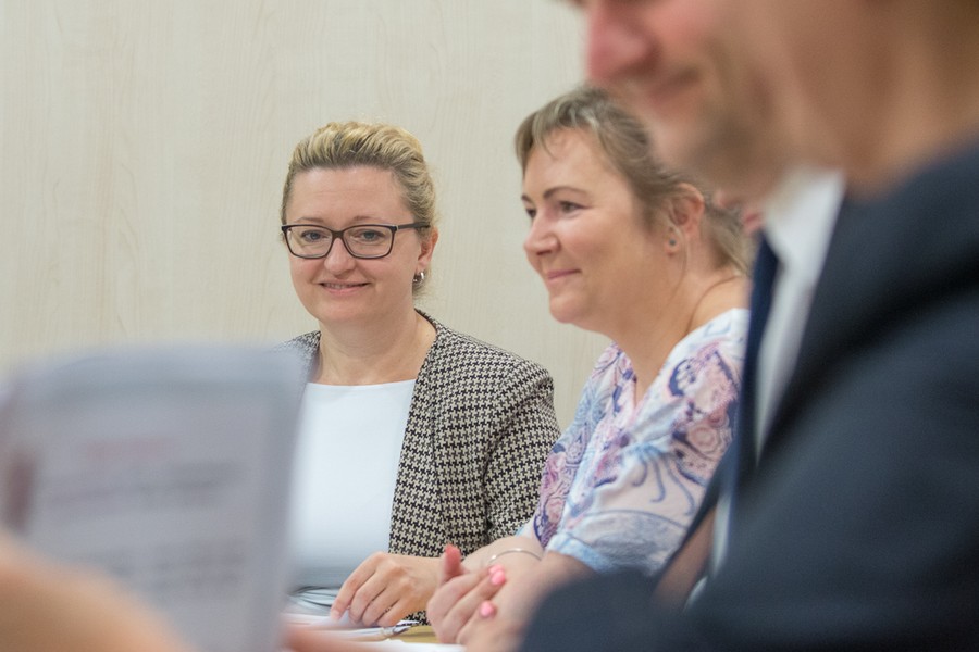 Konferencja prasowa marszałka województwa poświęcona uruchamianym właśnie środkom RPO, fot. Szymon Zdziebło/tarantoga.pl