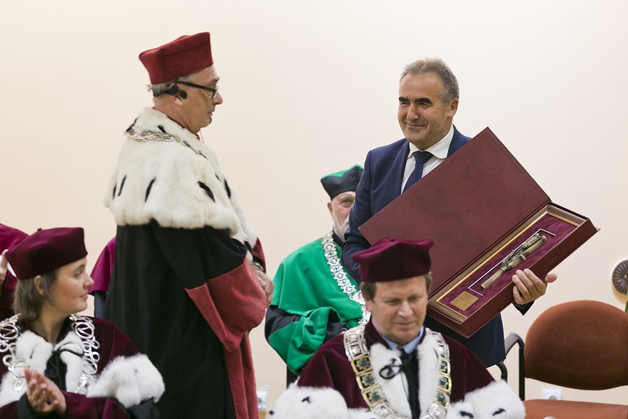 Uroczyste posiedzenie Senatu UTP, fot. Tymon Markowski