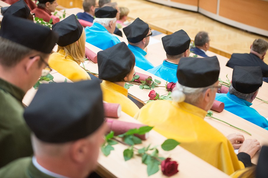 Uroczyste posiedzenie Senatu UTP, fot. Tymon Markowski