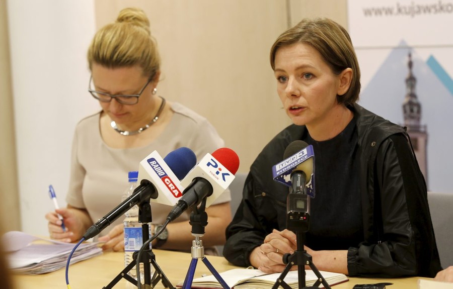 Konferencja prasowa marszałka województwa po ostatnim czerwcowym posiedzeniu Komitetu Monitorującego RPO, fot. Mikołaj Kuras