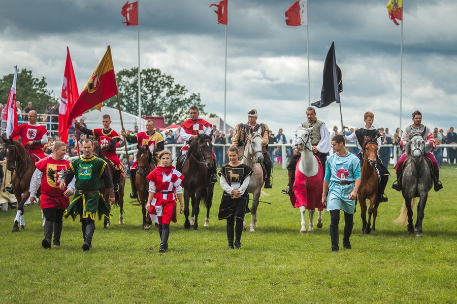 Turniej rycerski w Golubiu-Dobrzyniu, fot. Szymon Zdziebło/tarantoga.pl