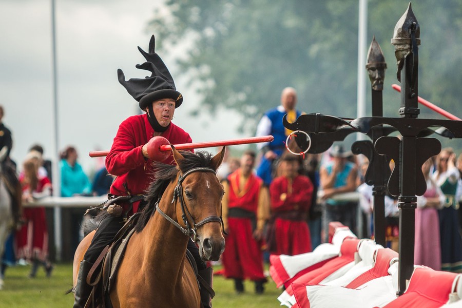 Turniej rycerski w Golubiu-Dobrzyniu, fot. Szymon Zdziebło/tarantoga.pl
