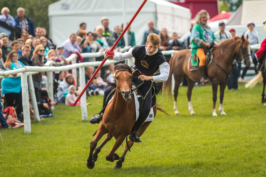 Turniej rycerski w Golubiu-Dobrzyniu, fot. Szymon Zdziebło/tarantoga.pl