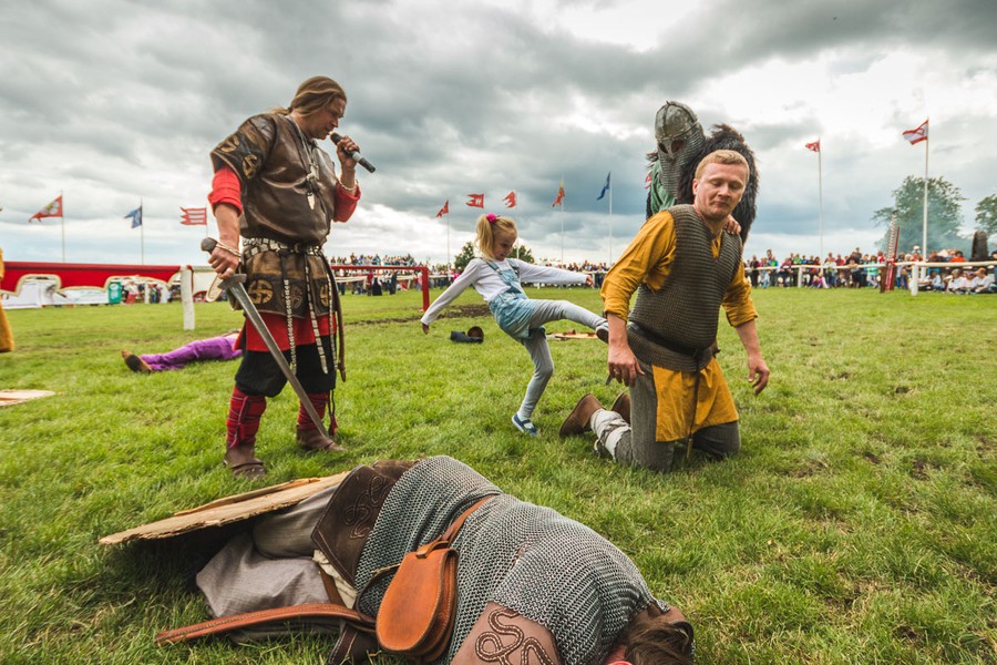 Turniej rycerski w Golubiu-Dobrzyniu, fot. Szymon Zdziebło/tarantoga.pl