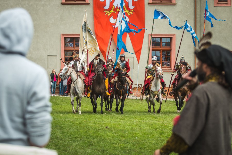 Turniej rycerski w Golubiu-Dobrzyniu, fot. Szymon Zdziebło/tarantoga.pl