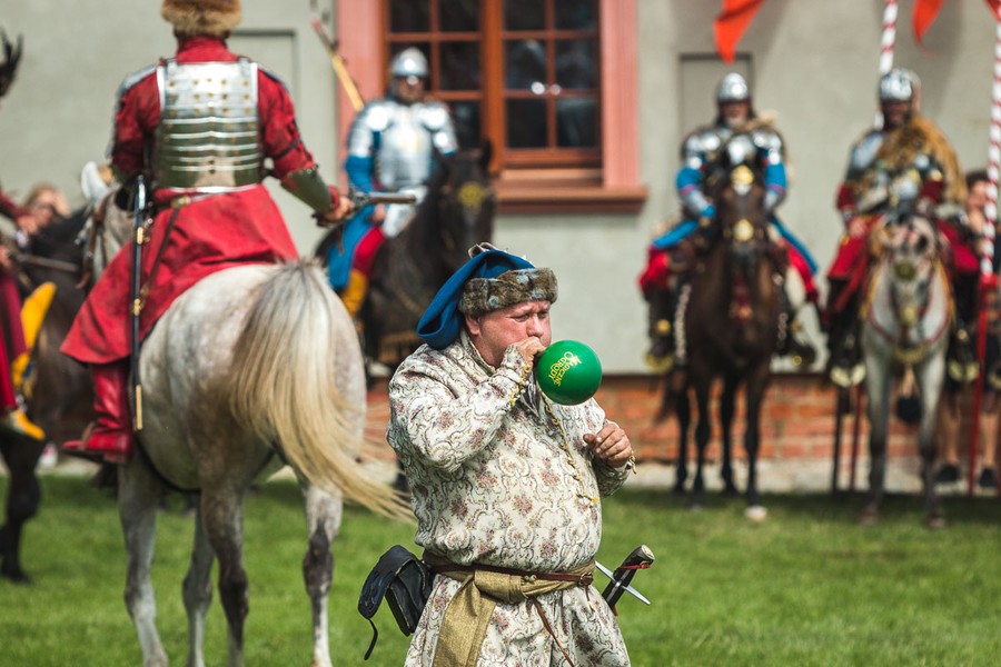 Turniej rycerski w Golubiu-Dobrzyniu, fot. Szymon Zdziebło/tarantoga.pl