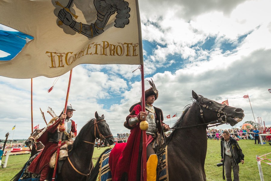 Turniej rycerski w Golubiu-Dobrzyniu, fot. Szymon Zdziebło/tarantoga.pl
