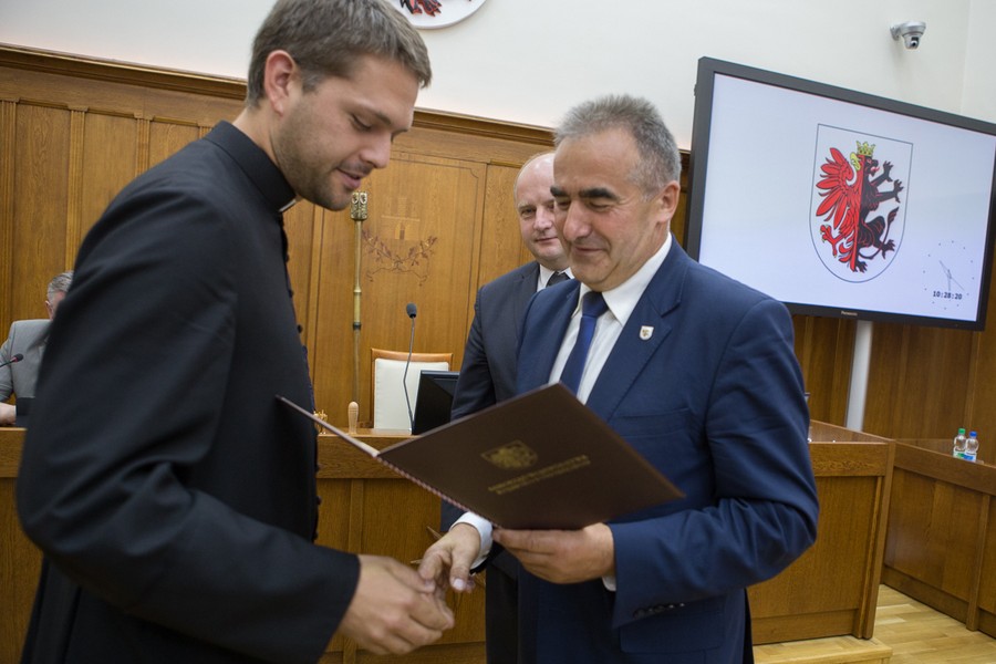 Podziękowania za zaangażowanie w organizację Światowych Dni Młodzieży”, fot. Szymon Zdziebło/tarantoga.pl