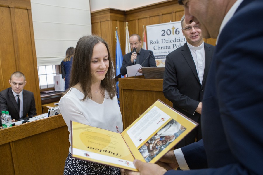 Podziękowania za zaangażowanie w organizację Światowych Dni Młodzieży”, fot. Szymon Zdziebło/tarantoga.pl