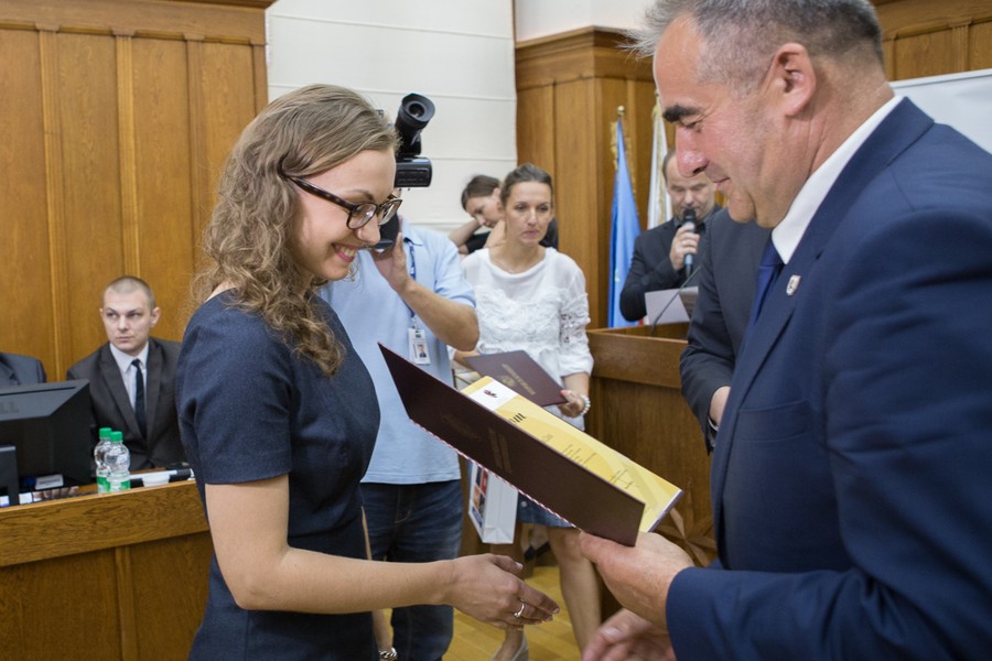 Podziękowania za zaangażowanie w organizację Światowych Dni Młodzieży”, fot. Szymon Zdziebło/tarantoga.pl