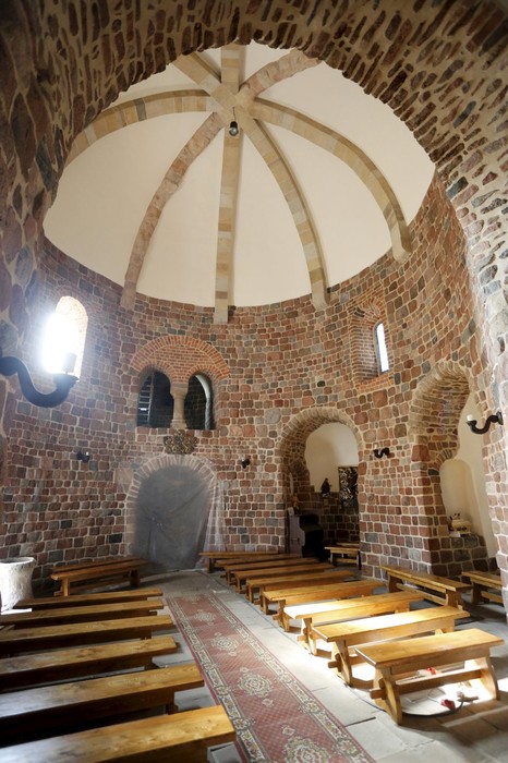 Prace konserwatorskie przy Rotundzie św. Prokopa w Strzelnie, fot. Mikołaj Kuras