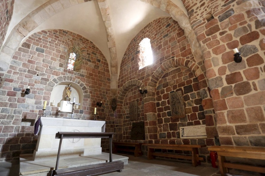 Prace konserwatorskie przy Rotundzie św. Prokopa w Strzelnie, fot. Mikołaj Kuras